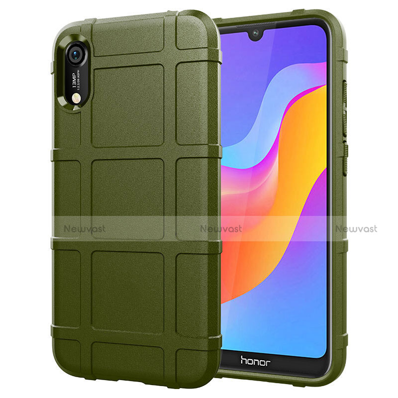 Ultra-thin Silicone Gel Soft Case 360 Degrees Cover S01 for Huawei Y6 (2019) Green