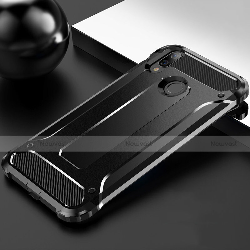Ultra-thin Silicone Gel Soft Case 360 Degrees Cover S01 for Huawei Y9 (2019) Black