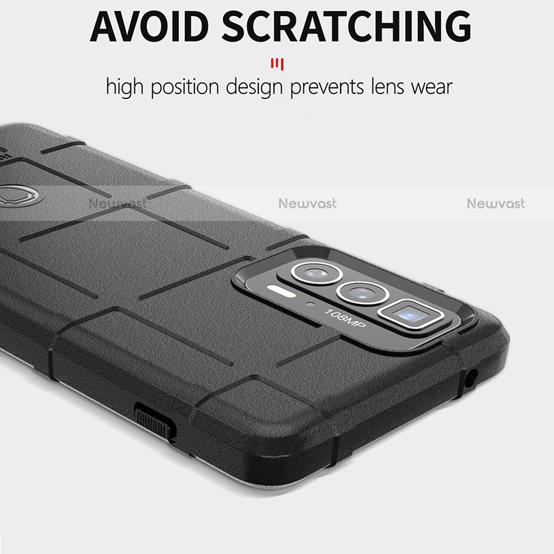 Ultra-thin Silicone Gel Soft Case 360 Degrees Cover S01 for Motorola Moto Edge S Pro 5G