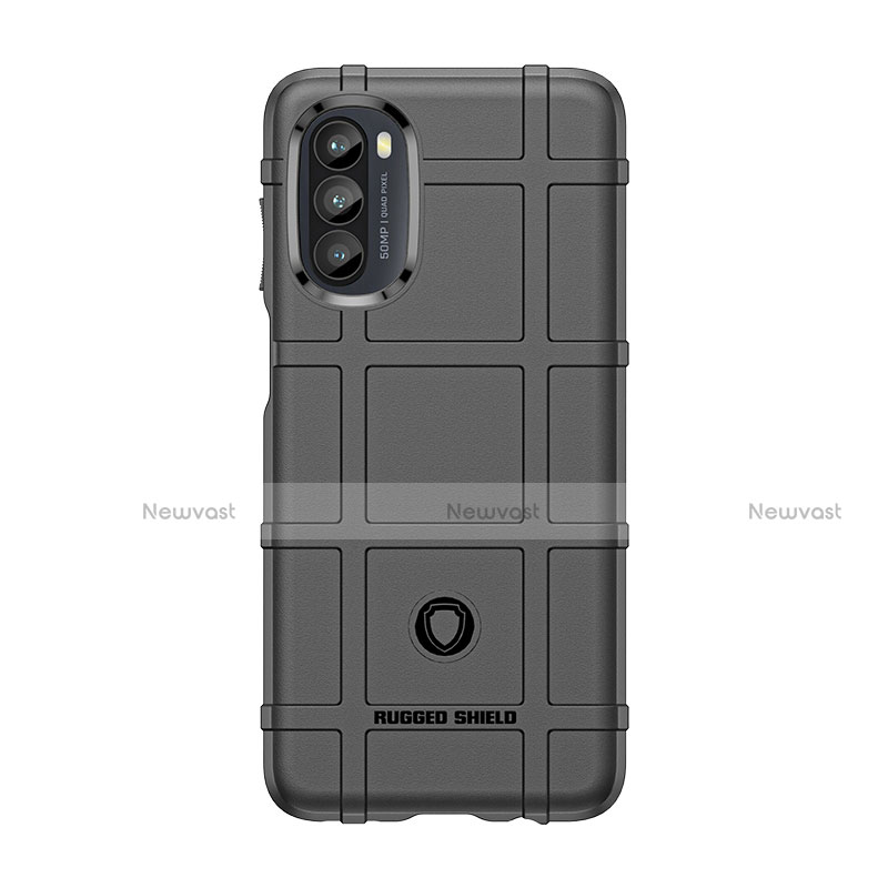 Ultra-thin Silicone Gel Soft Case 360 Degrees Cover S01 for Motorola Moto G71s 5G