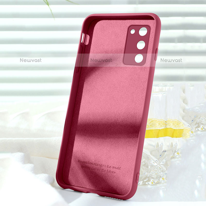 Ultra-thin Silicone Gel Soft Case 360 Degrees Cover S01 for Oppo A55S 5G