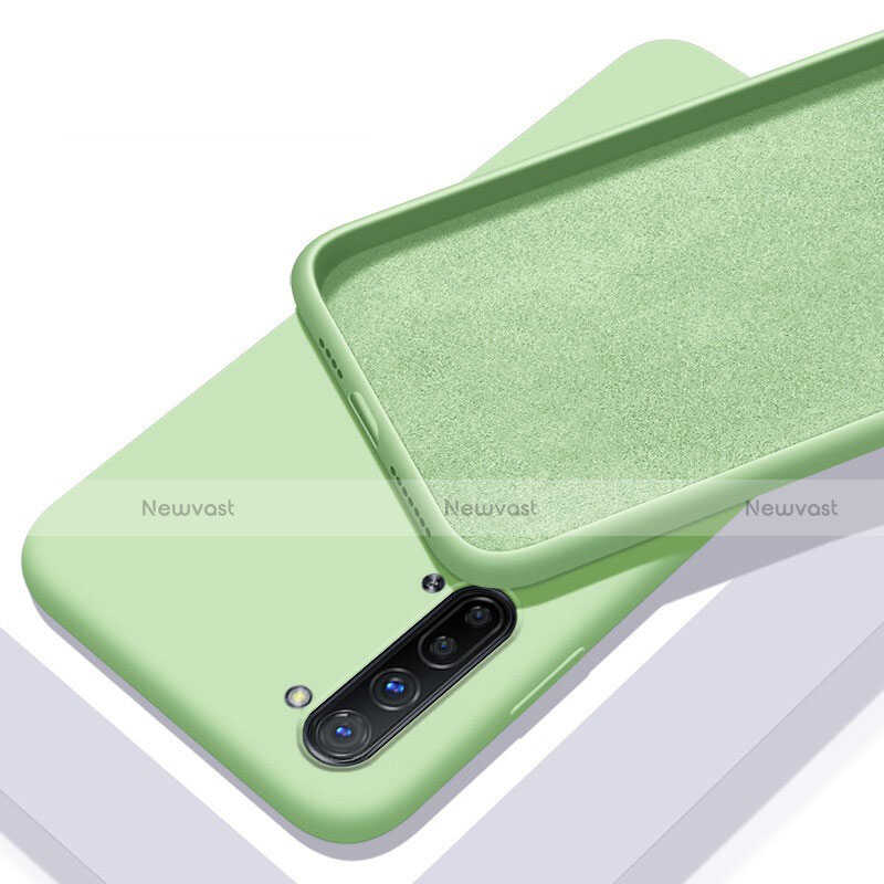 Ultra-thin Silicone Gel Soft Case 360 Degrees Cover S01 for Oppo Find X2 Lite Green
