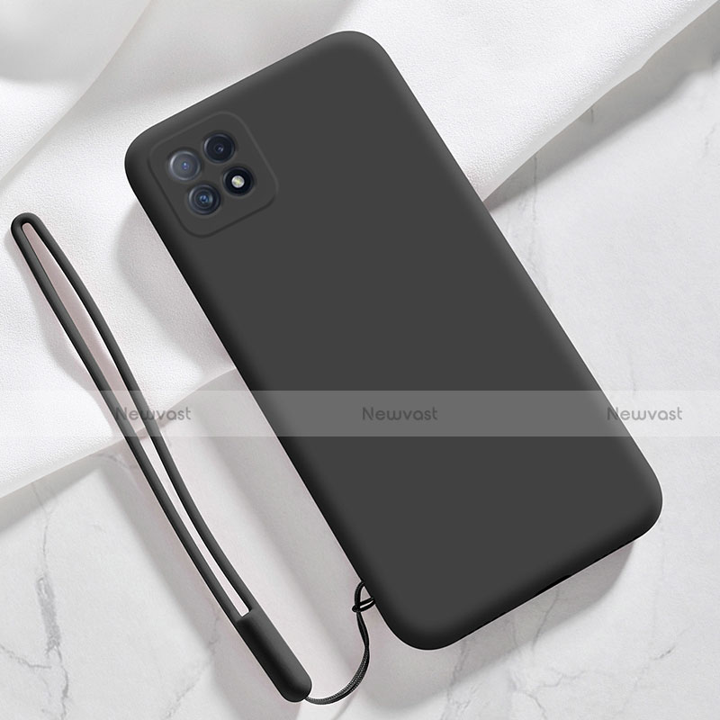 Ultra-thin Silicone Gel Soft Case 360 Degrees Cover S01 for Oppo Reno4 SE 5G