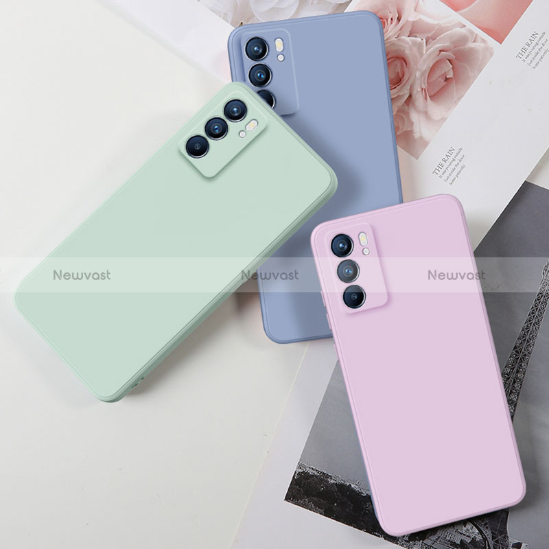 Ultra-thin Silicone Gel Soft Case 360 Degrees Cover S01 for Oppo Reno6 5G