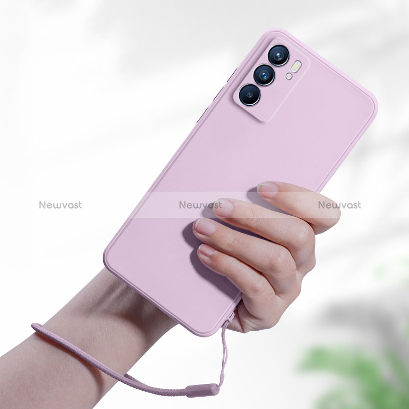 Ultra-thin Silicone Gel Soft Case 360 Degrees Cover S01 for Oppo Reno6 Pro 5G India