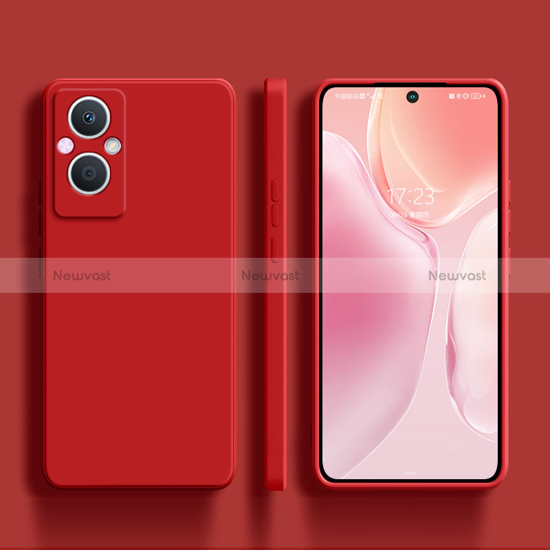 Ultra-thin Silicone Gel Soft Case 360 Degrees Cover S01 for Oppo Reno7 Lite 5G