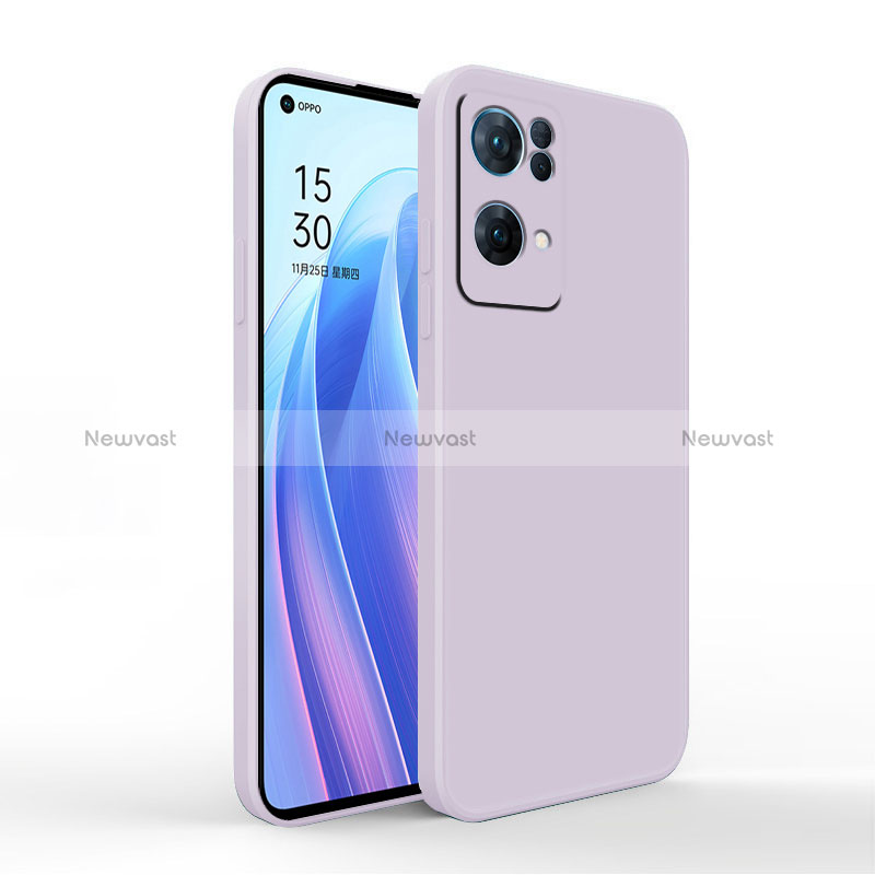 Ultra-thin Silicone Gel Soft Case 360 Degrees Cover S01 for Oppo Reno7 Pro 5G