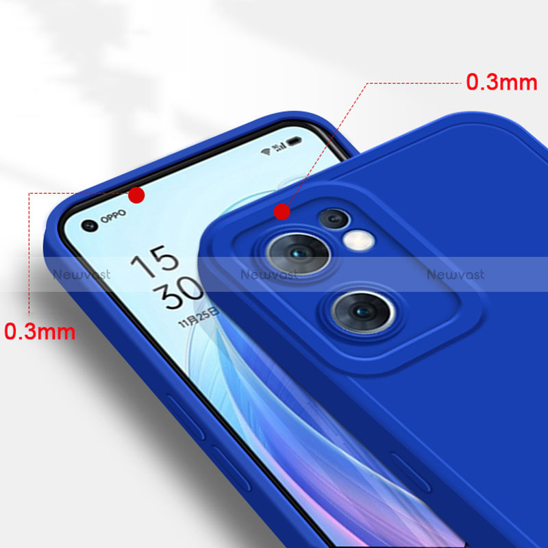 Ultra-thin Silicone Gel Soft Case 360 Degrees Cover S01 for Oppo Reno7 SE 5G