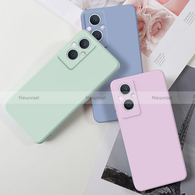 Ultra-thin Silicone Gel Soft Case 360 Degrees Cover S01 for Oppo Reno7 Z 5G