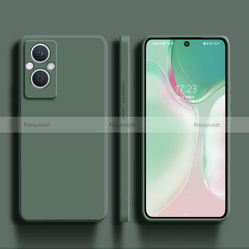 Ultra-thin Silicone Gel Soft Case 360 Degrees Cover S01 for Oppo Reno7 Z 5G