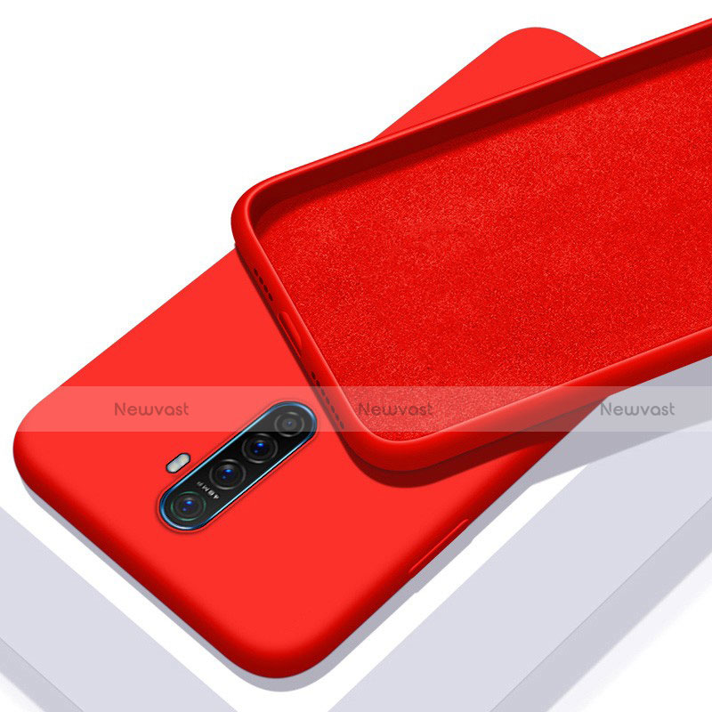 Ultra-thin Silicone Gel Soft Case 360 Degrees Cover S01 for Realme X2 Pro Red