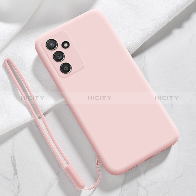 Ultra-thin Silicone Gel Soft Case 360 Degrees Cover S01 for Samsung Galaxy F13 4G Pink