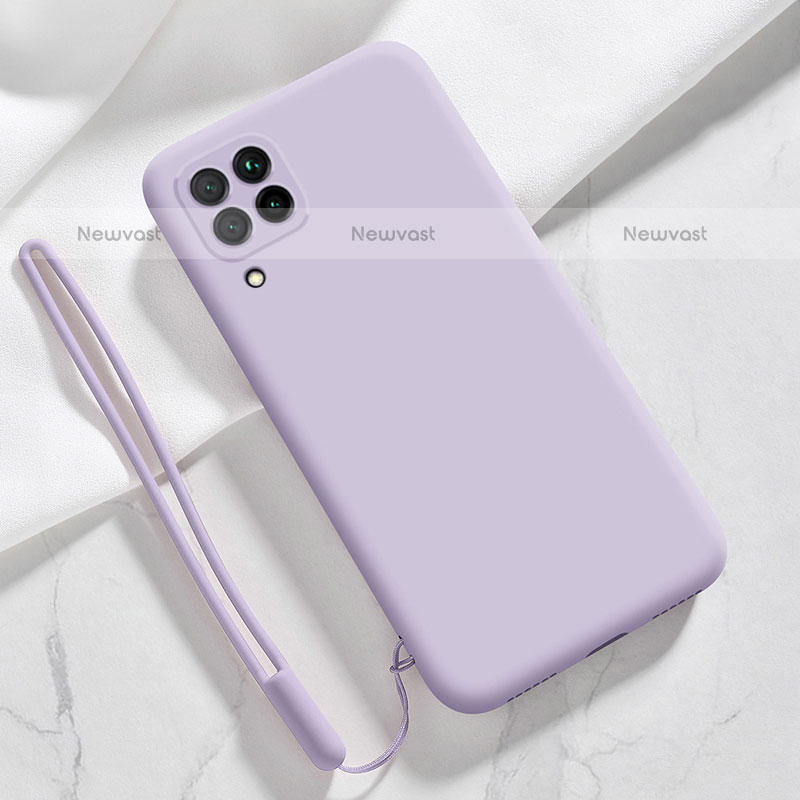 Ultra-thin Silicone Gel Soft Case 360 Degrees Cover S01 for Samsung Galaxy M33 5G Purple