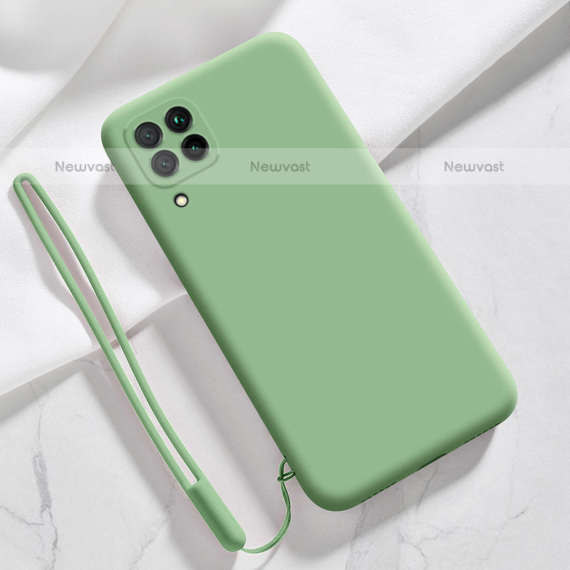 Ultra-thin Silicone Gel Soft Case 360 Degrees Cover S01 for Samsung Galaxy M53 5G Green