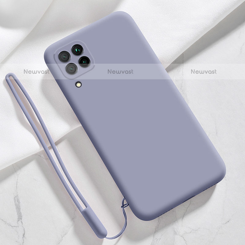 Ultra-thin Silicone Gel Soft Case 360 Degrees Cover S01 for Samsung Galaxy M53 5G Lavender Gray