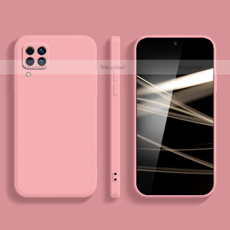 Ultra-thin Silicone Gel Soft Case 360 Degrees Cover S01 for Samsung Galaxy M62 4G Pink