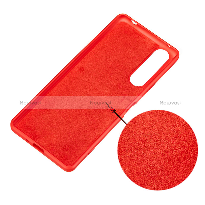 Ultra-thin Silicone Gel Soft Case 360 Degrees Cover S01 for Sony Xperia 1 III
