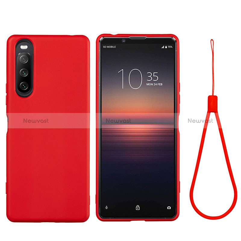 Ultra-thin Silicone Gel Soft Case 360 Degrees Cover S01 for Sony Xperia 10 III Lite