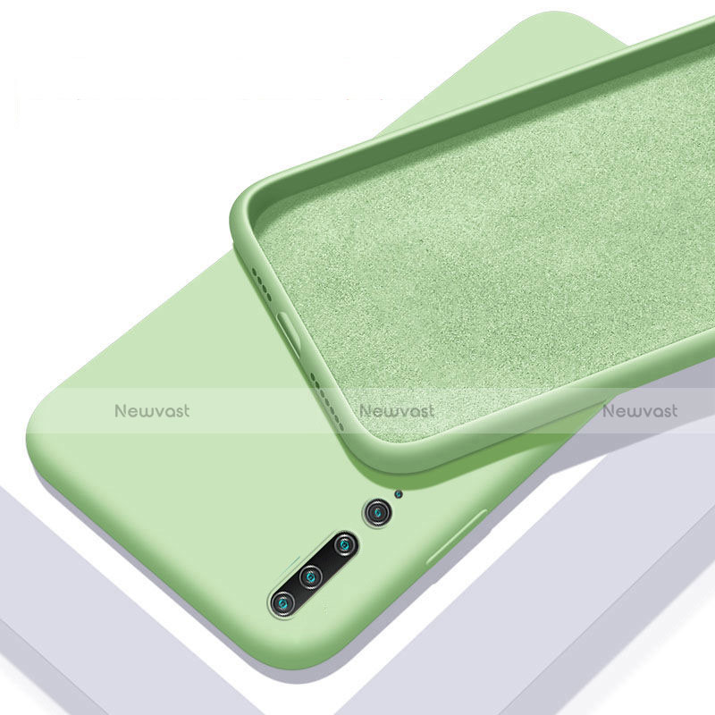 Ultra-thin Silicone Gel Soft Case 360 Degrees Cover S01 for Xiaomi Mi 10 Green