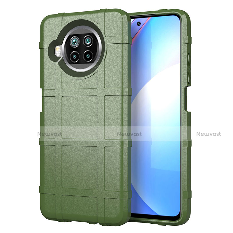 Ultra-thin Silicone Gel Soft Case 360 Degrees Cover S01 for Xiaomi Mi 10T Lite 5G Army green