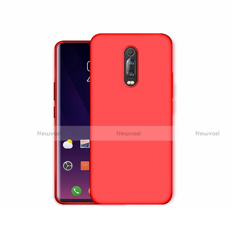 Ultra-thin Silicone Gel Soft Case 360 Degrees Cover S01 for Xiaomi Redmi K20 Pro Red