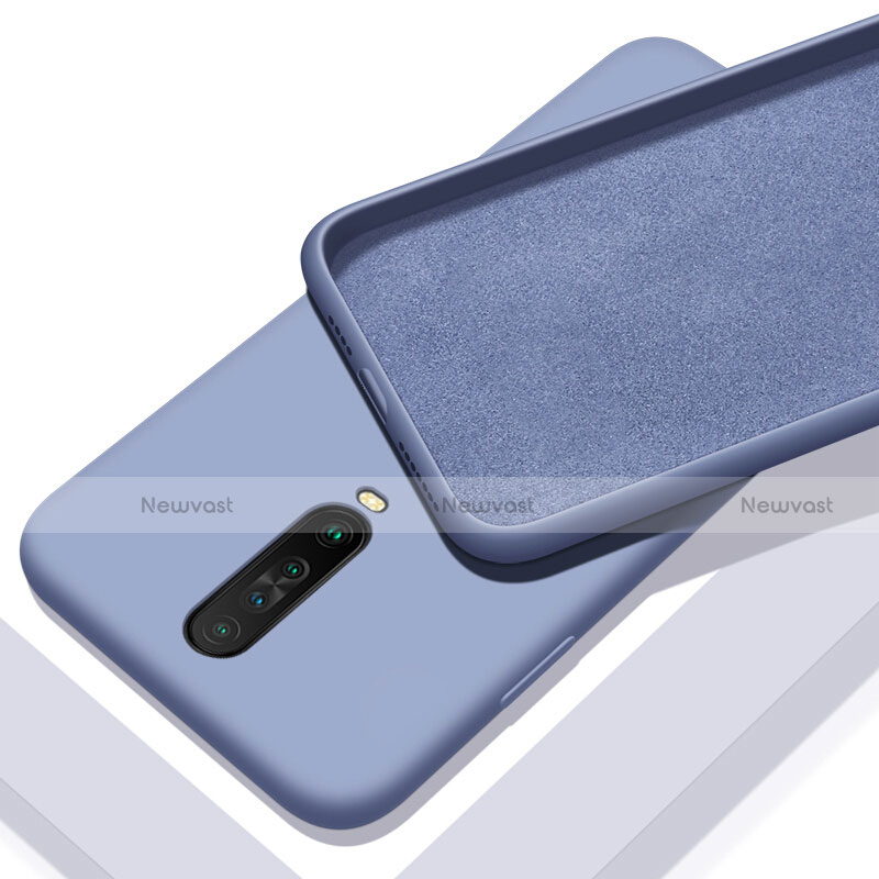 Ultra-thin Silicone Gel Soft Case 360 Degrees Cover S01 for Xiaomi Redmi K30 5G Gray