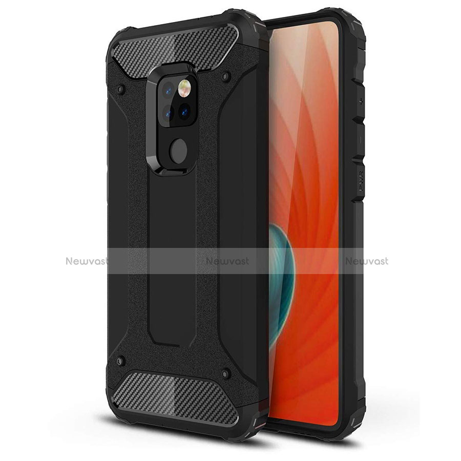 Ultra-thin Silicone Gel Soft Case 360 Degrees Cover S02 for Huawei Mate 20 Black