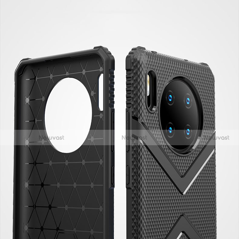 Ultra-thin Silicone Gel Soft Case 360 Degrees Cover S02 for Huawei Mate 30