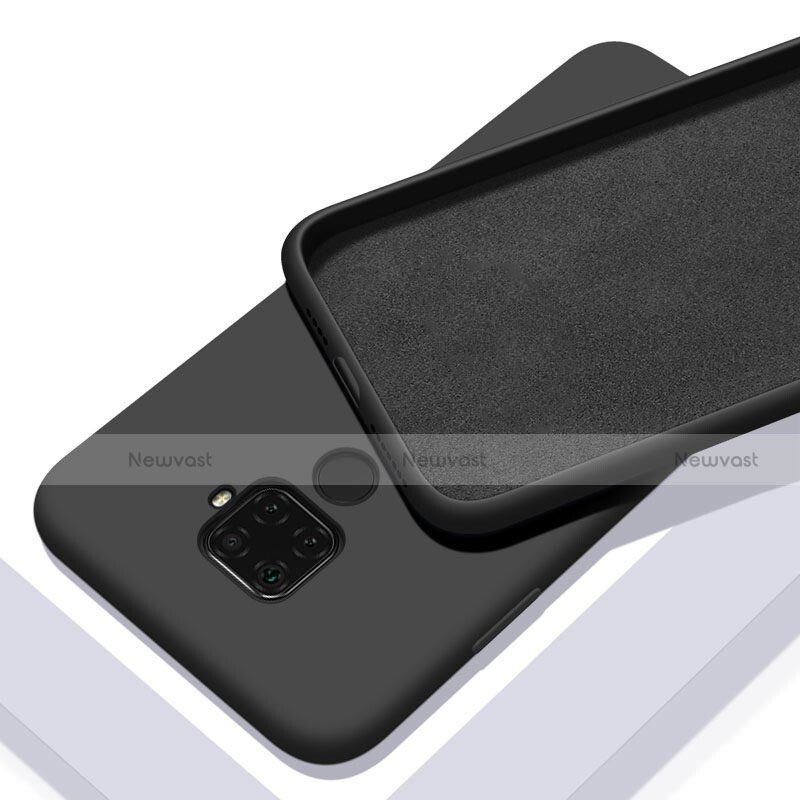 Ultra-thin Silicone Gel Soft Case 360 Degrees Cover S02 for Huawei Mate 30 Lite Black