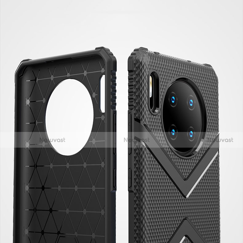 Ultra-thin Silicone Gel Soft Case 360 Degrees Cover S02 for Huawei Mate 30 Pro 5G