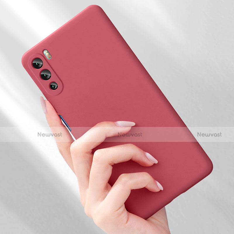 Ultra-thin Silicone Gel Soft Case 360 Degrees Cover S02 for Huawei Mate 40 Lite 5G