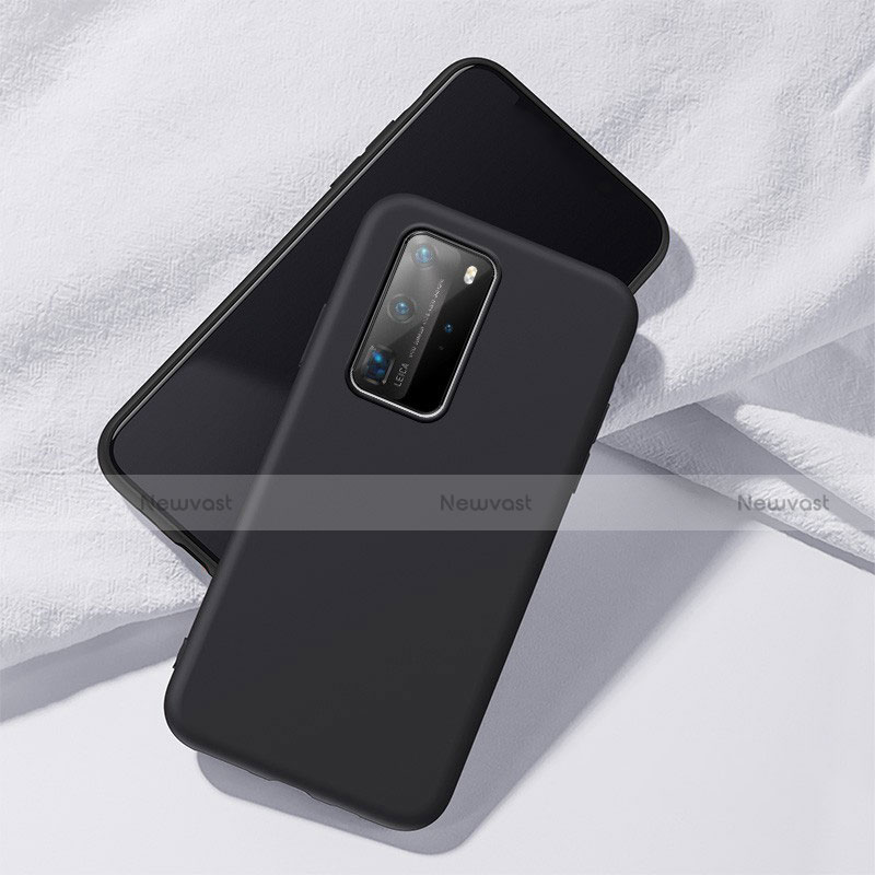 Ultra-thin Silicone Gel Soft Case 360 Degrees Cover S02 for Huawei P40 Pro