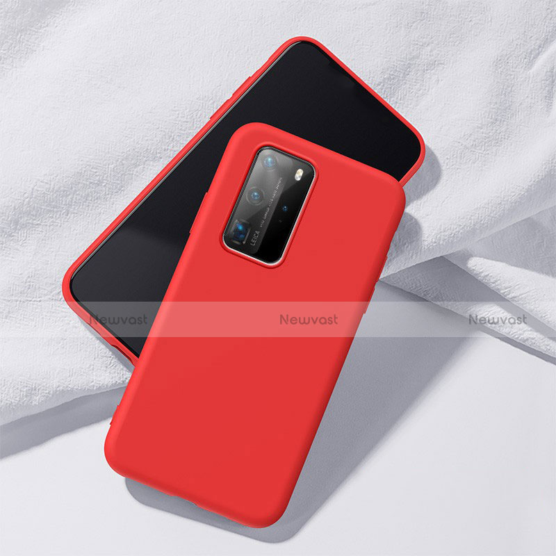 Ultra-thin Silicone Gel Soft Case 360 Degrees Cover S02 for Huawei P40 Pro