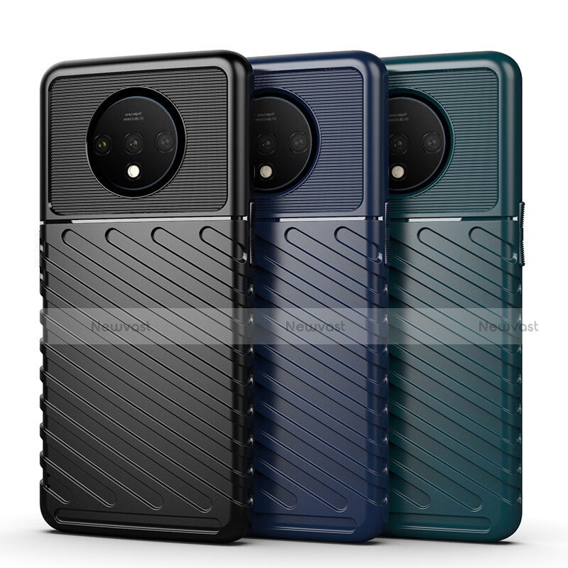 Ultra-thin Silicone Gel Soft Case 360 Degrees Cover S02 for OnePlus 7T