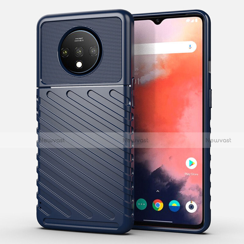Ultra-thin Silicone Gel Soft Case 360 Degrees Cover S02 for OnePlus 7T