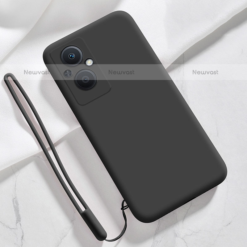 Ultra-thin Silicone Gel Soft Case 360 Degrees Cover S02 for OnePlus Nord N20 5G Black