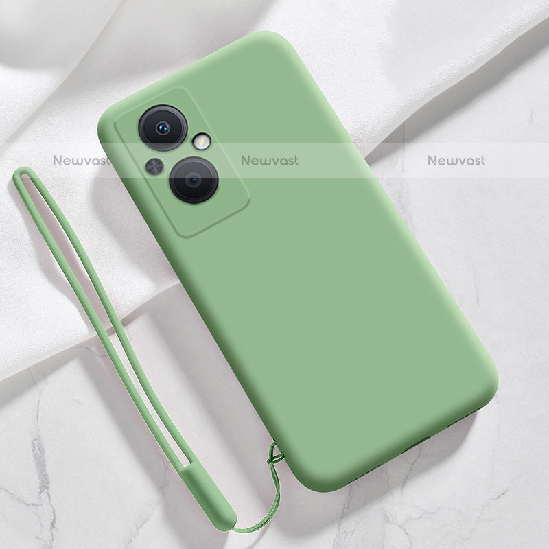 Ultra-thin Silicone Gel Soft Case 360 Degrees Cover S02 for OnePlus Nord N20 5G Matcha Green