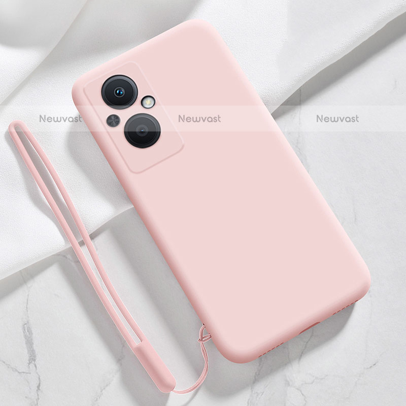 Ultra-thin Silicone Gel Soft Case 360 Degrees Cover S02 for OnePlus Nord N20 5G Pink