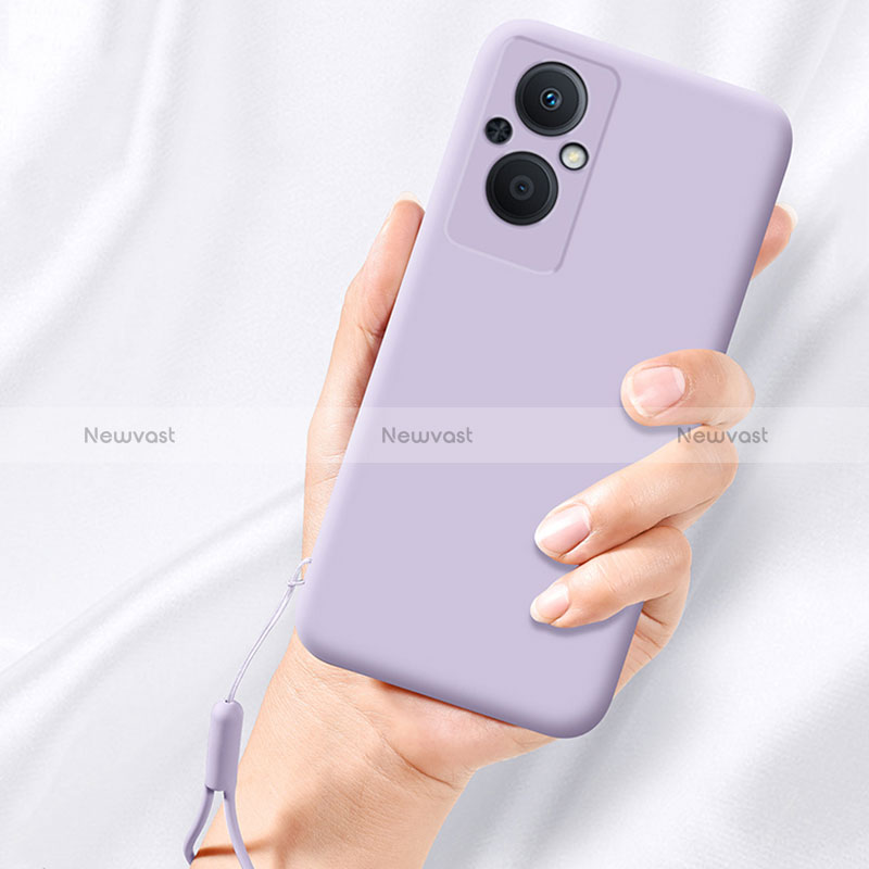 Ultra-thin Silicone Gel Soft Case 360 Degrees Cover S02 for Oppo A96 5G