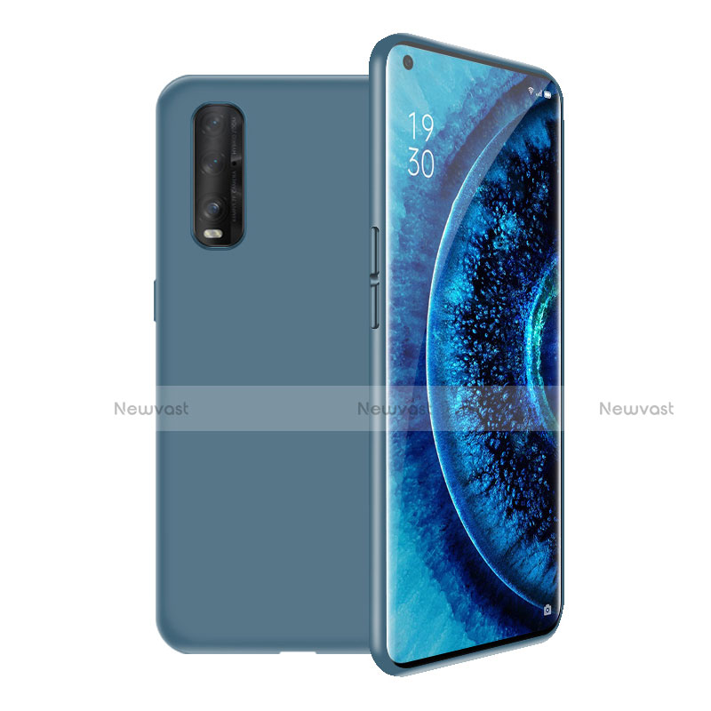 Ultra-thin Silicone Gel Soft Case 360 Degrees Cover S02 for Oppo Find X2