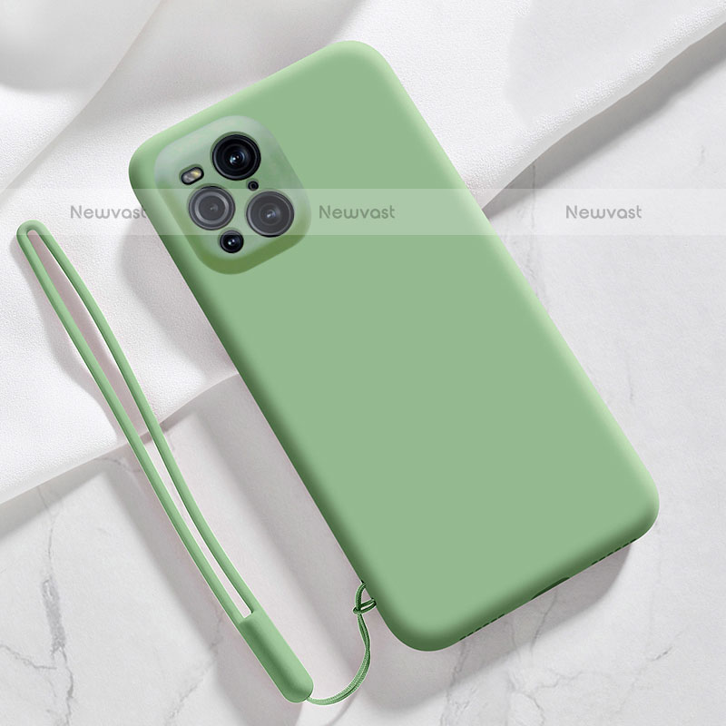 Ultra-thin Silicone Gel Soft Case 360 Degrees Cover S02 for Oppo Find X3 Pro 5G