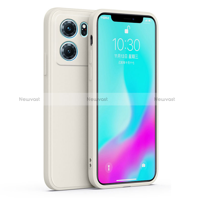 Ultra-thin Silicone Gel Soft Case 360 Degrees Cover S02 for Oppo K10 5G