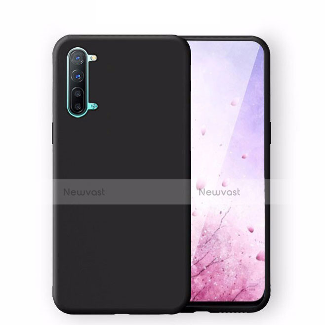 Ultra-thin Silicone Gel Soft Case 360 Degrees Cover S02 for Oppo K7 5G Black