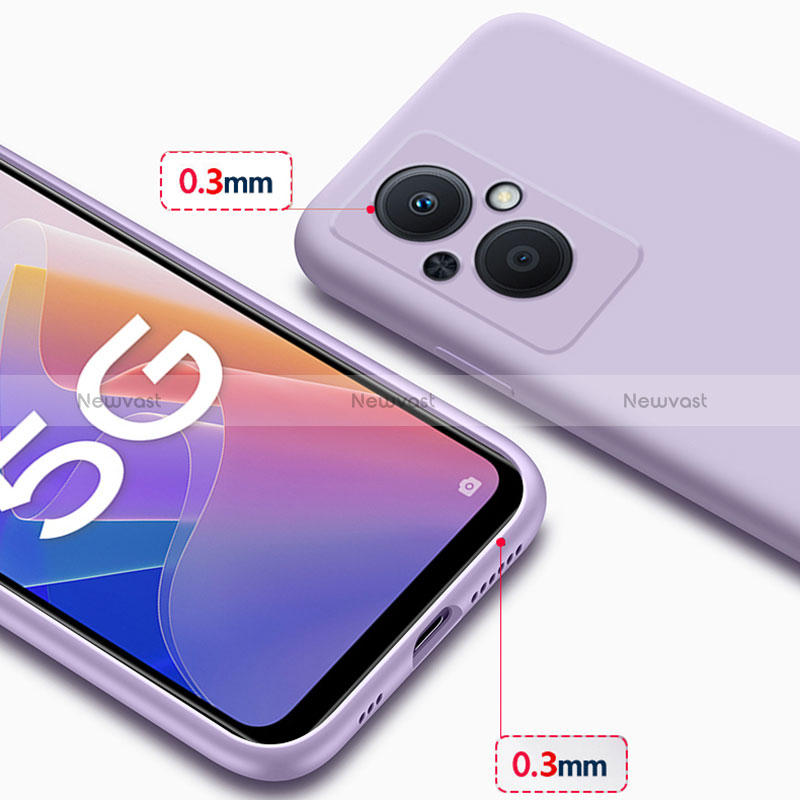 Ultra-thin Silicone Gel Soft Case 360 Degrees Cover S02 for Oppo Reno7 Z 5G