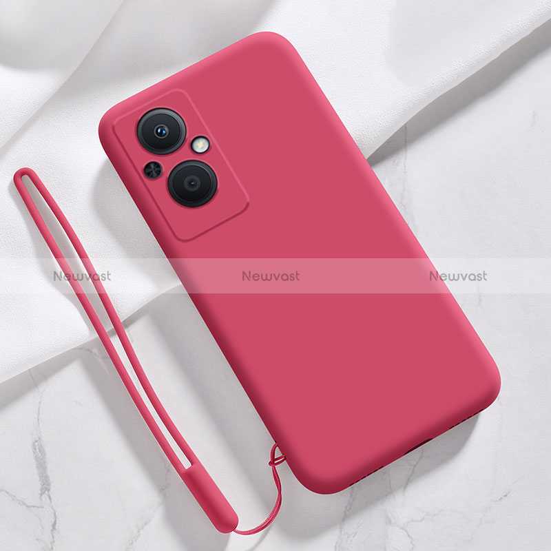 Ultra-thin Silicone Gel Soft Case 360 Degrees Cover S02 for Oppo Reno8 Lite 5G