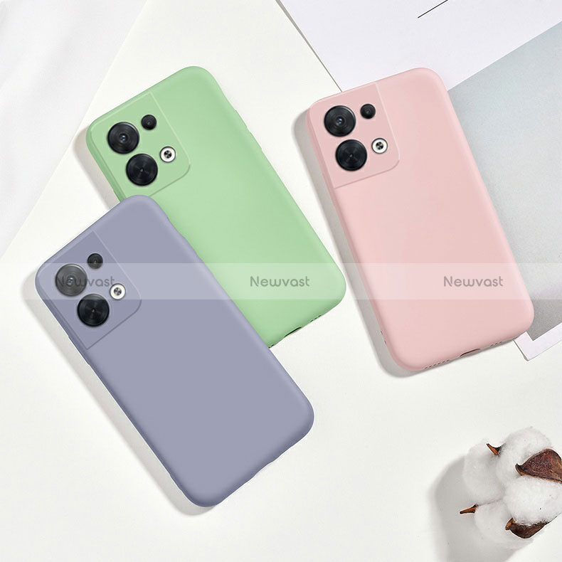 Ultra-thin Silicone Gel Soft Case 360 Degrees Cover S02 for Oppo Reno8 Pro+ Plus 5G