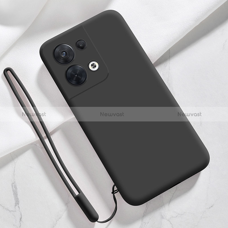 Ultra-thin Silicone Gel Soft Case 360 Degrees Cover S02 for Oppo Reno9 5G