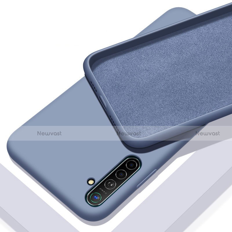 Ultra-thin Silicone Gel Soft Case 360 Degrees Cover S02 for Realme X2 Gray