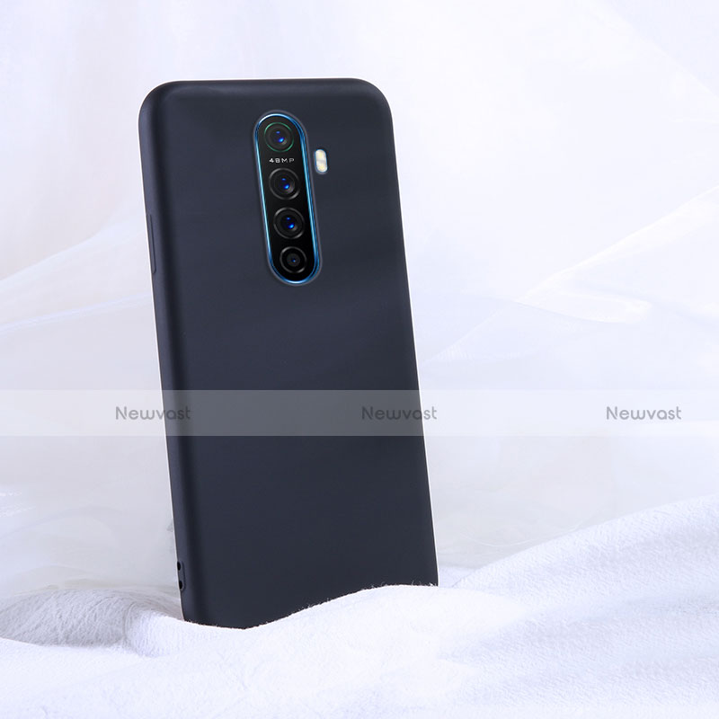 Ultra-thin Silicone Gel Soft Case 360 Degrees Cover S02 for Realme X2 Pro Black