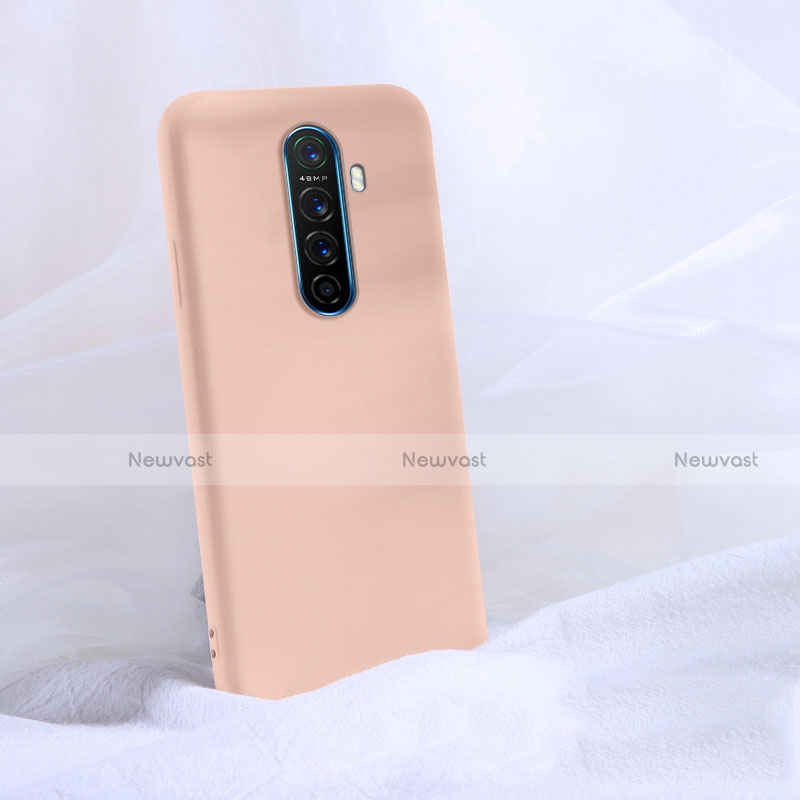 Ultra-thin Silicone Gel Soft Case 360 Degrees Cover S02 for Realme X2 Pro Pink